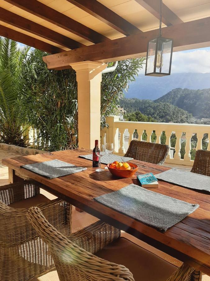 Puerto de Sóller Casa Sol With Private Terrace, Garden, Pool, Beautiful View 아파트 외부 사진